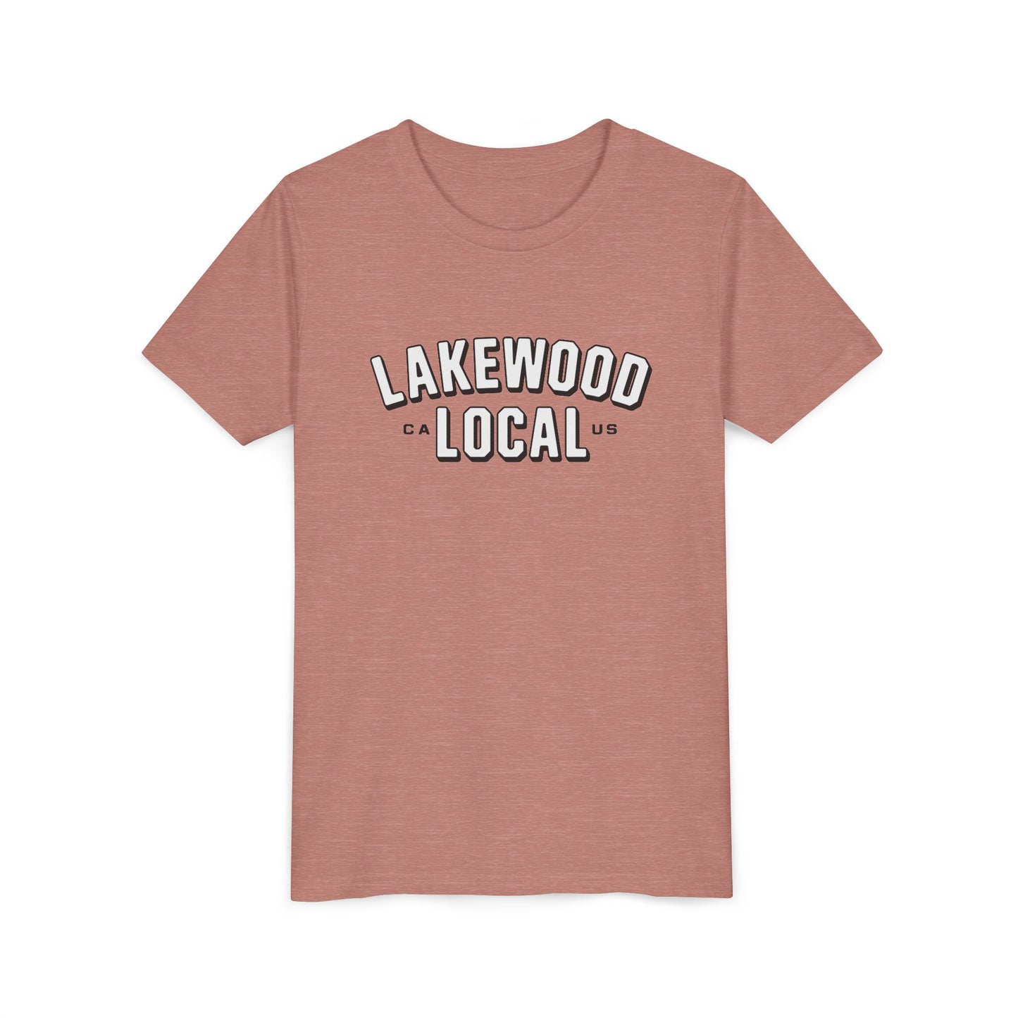 Lakewood Local - 2 Tone Logo - Youth Tee - Slim Fit