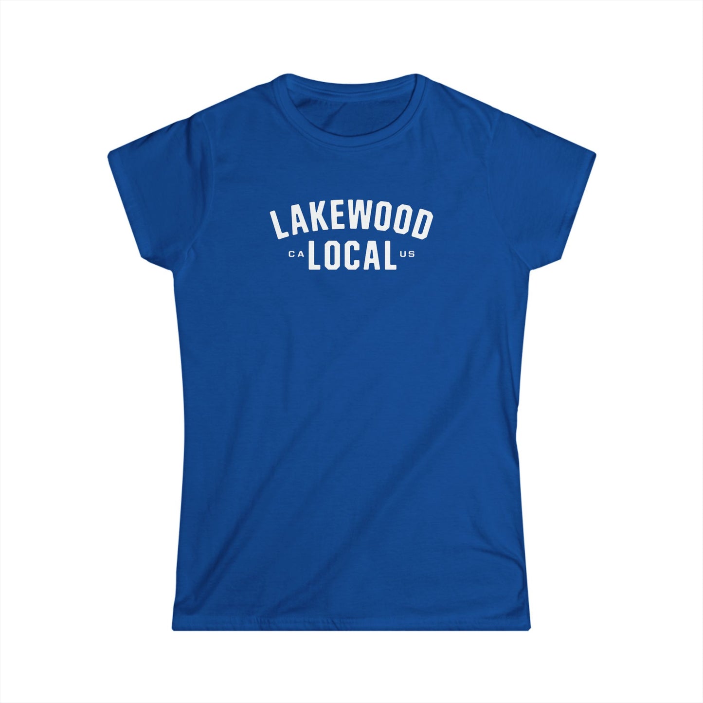 Lakewood Local - White Logo - Tee - Womens