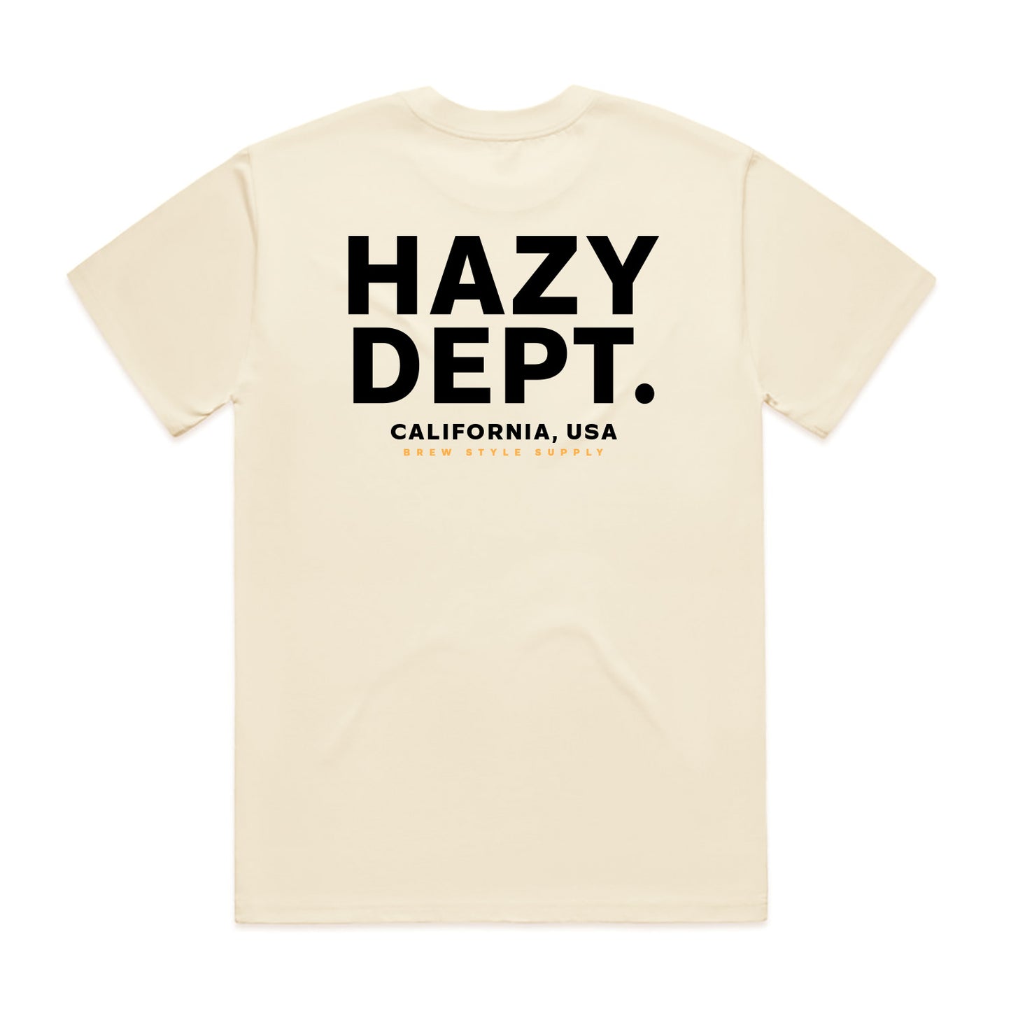 Hazy Dept - Cream - Extra Heavy Tee