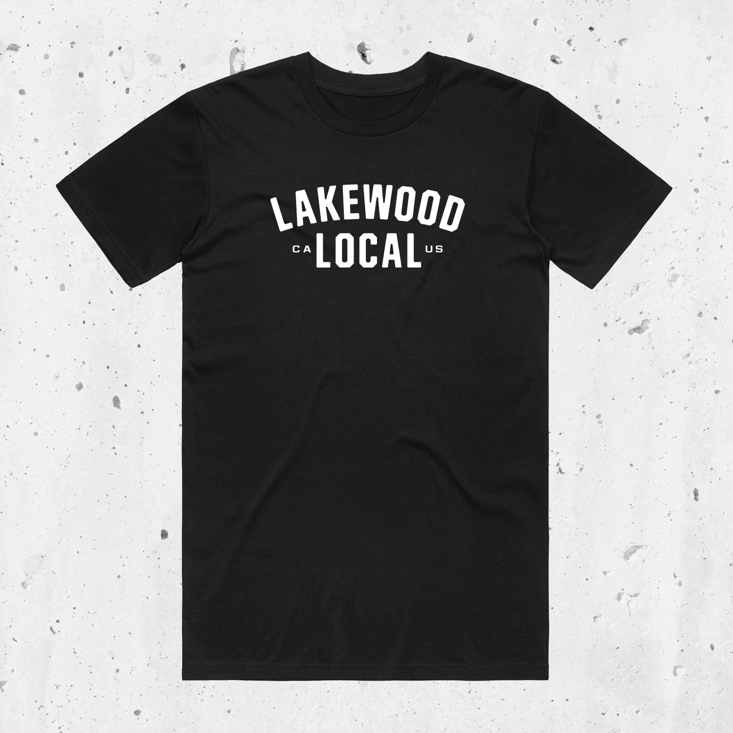 Lakewood Local - White Logo - Tee - Mens