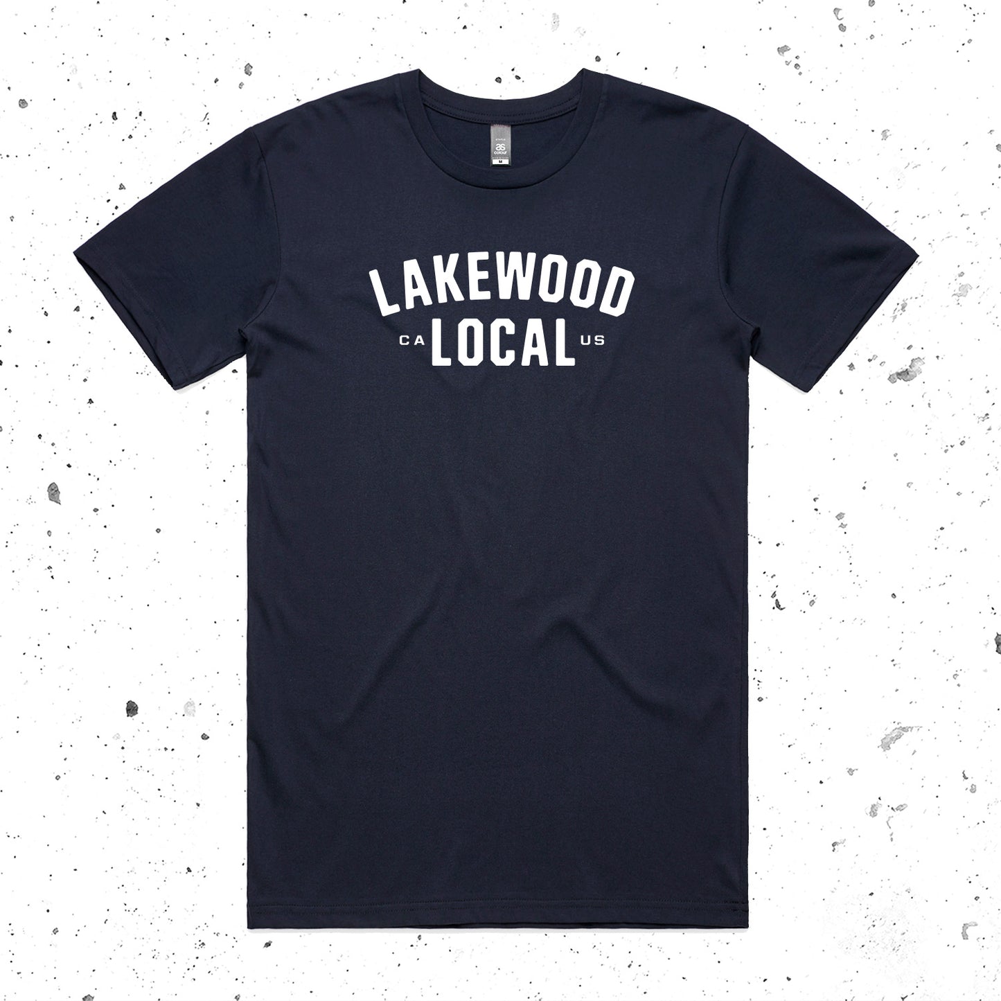 Lakewood Local - White Logo - Tee - Mens
