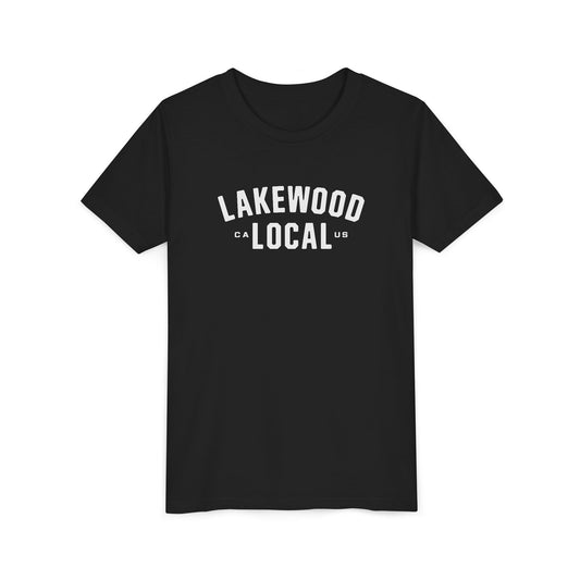 Lakewood Local - White Logo - Tee - Youth - Slim Fit