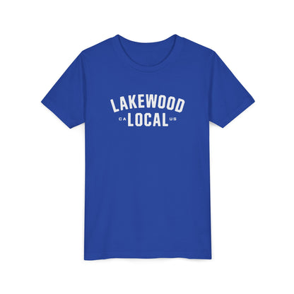 Lakewood Local - White Logo - Tee - Youth - Slim Fit