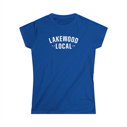 Lakewood Local - White Logo - Tee - Womens
