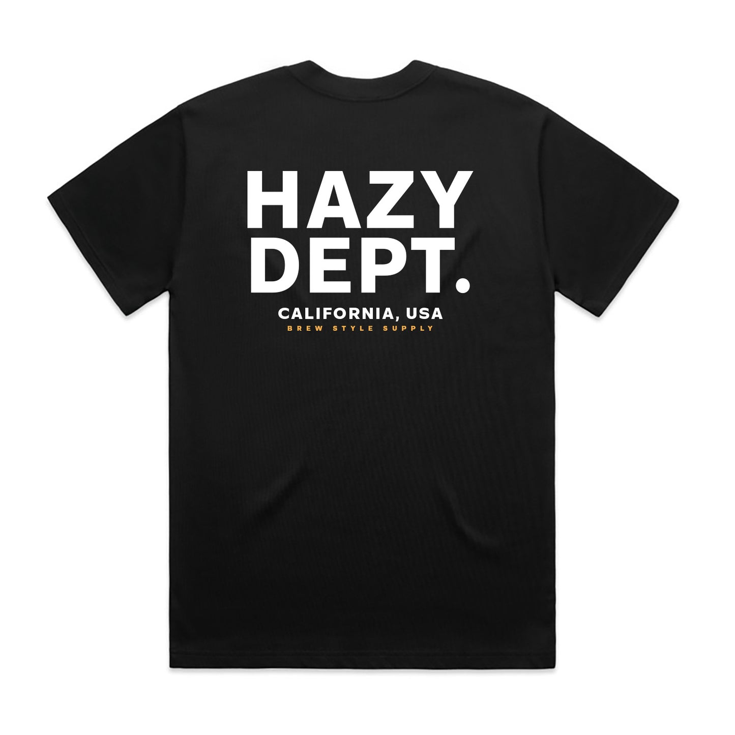 Hazy Dept - Black - Extra Heavy Tee