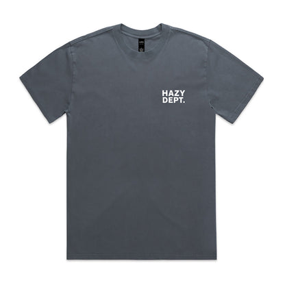 Hazy Dept - Faded Blue -  Heavy Tee