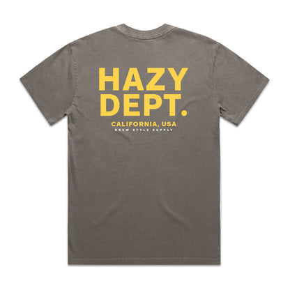 Hazy Dept - Faded Gray -  Heavy Tee