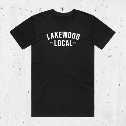 Lakewood Local - White Logo - Tee - Mens