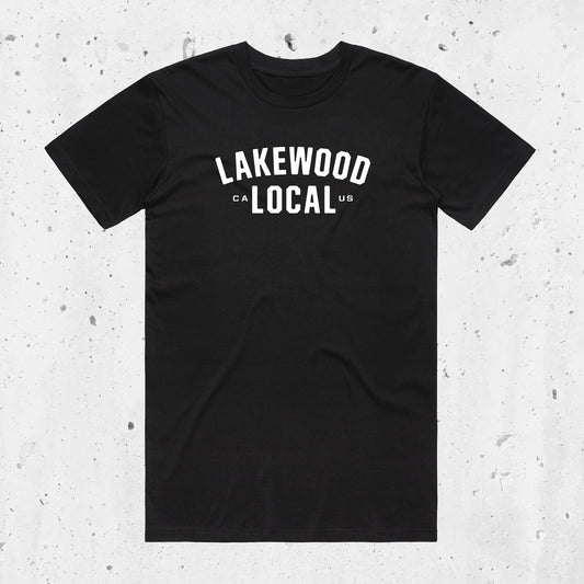 Lakewood Local - White Logo - Tee - Mens